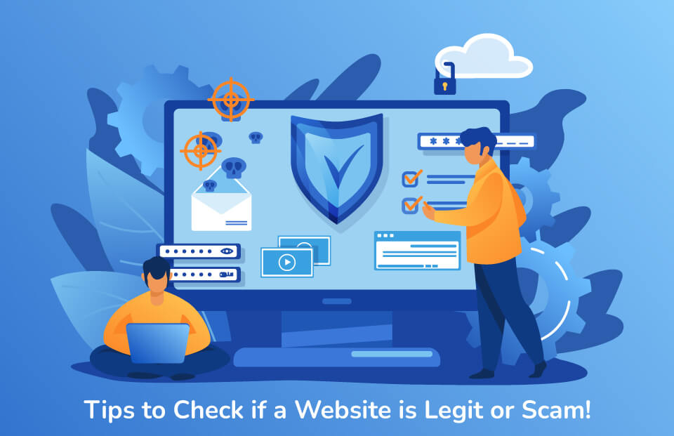 how to check if website is legit of scam
