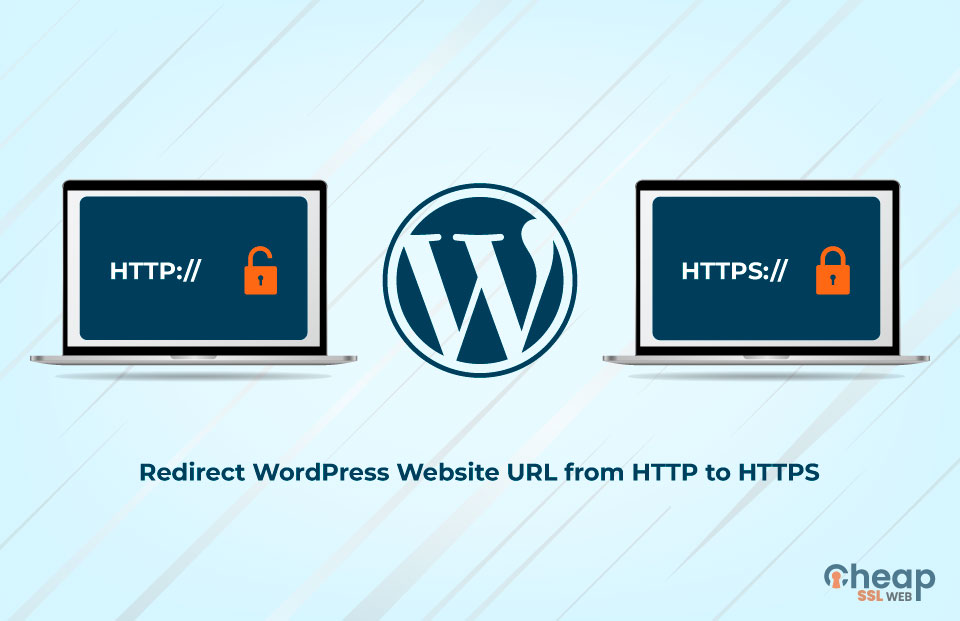 redirect wordpress website url from http to https