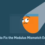 Fix Modulus Mismatch Error