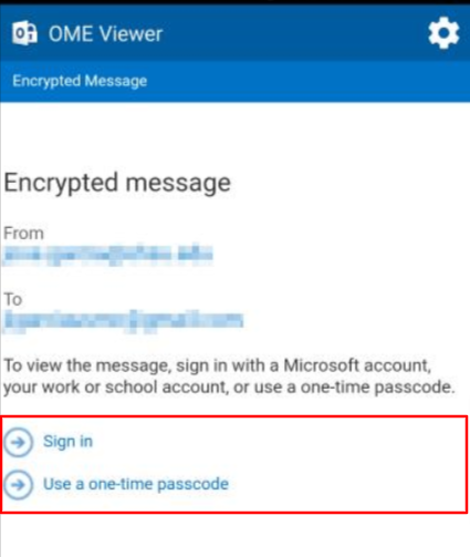 Read Encrypted Email