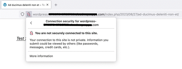 Firefox Error
