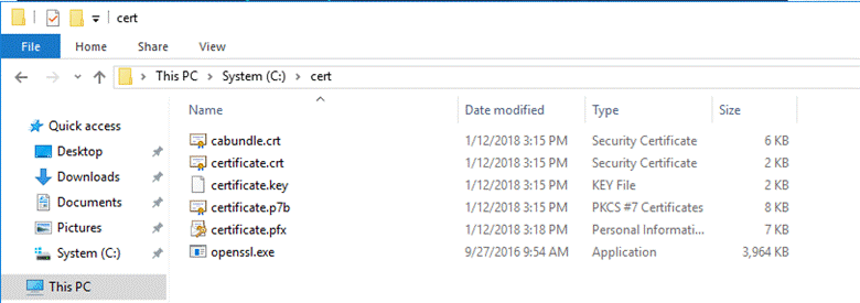 Verify PFX File